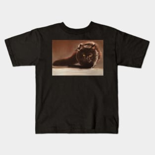 chocolate cat Kids T-Shirt